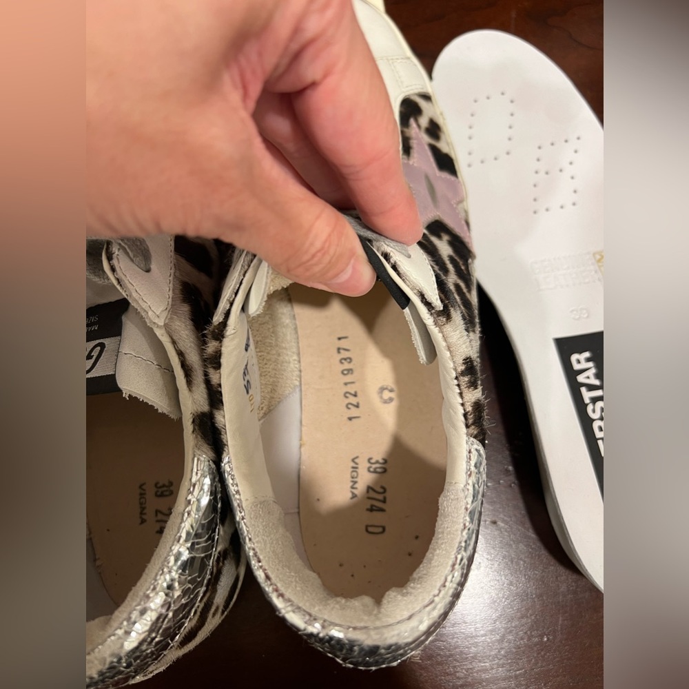 Golden Goose bnwt limited edition sneakers. Size 39. Purchased from intermix. - Picture 7 of 10